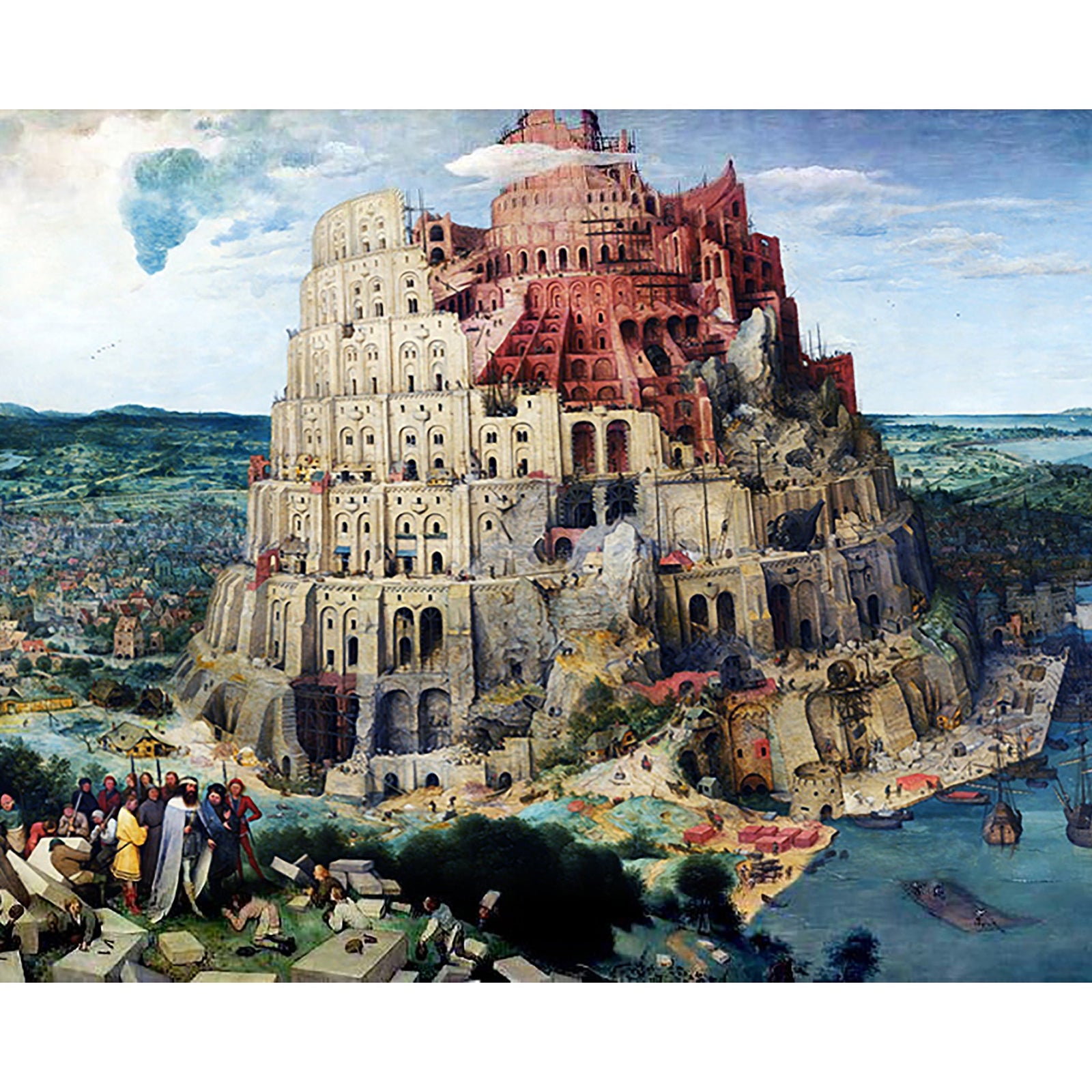 Tower of Babel | Diamond Painting Design - Full Drill Diamond Art with 5d Square or Round Diamonds - AB Drills Available