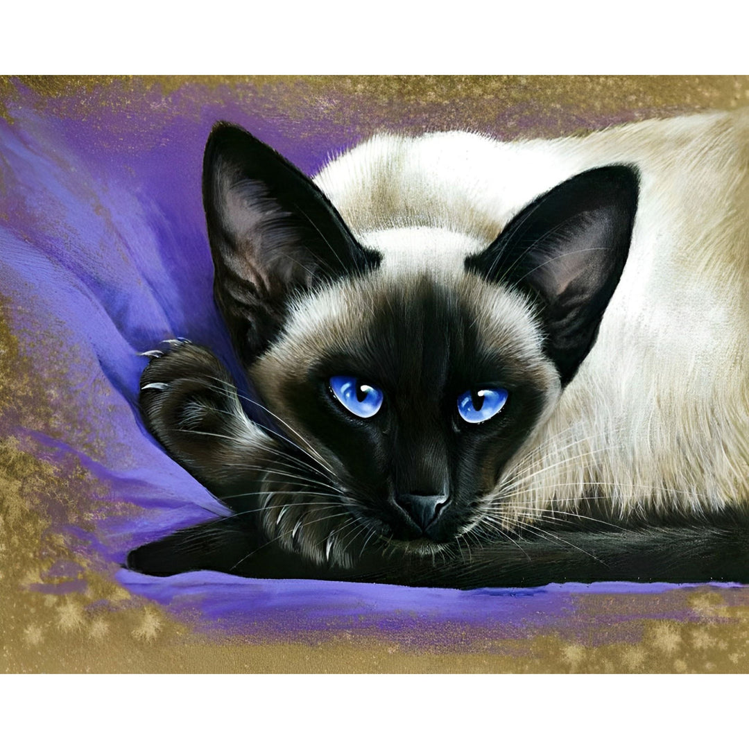 Siamese Cat | Diamond Painting