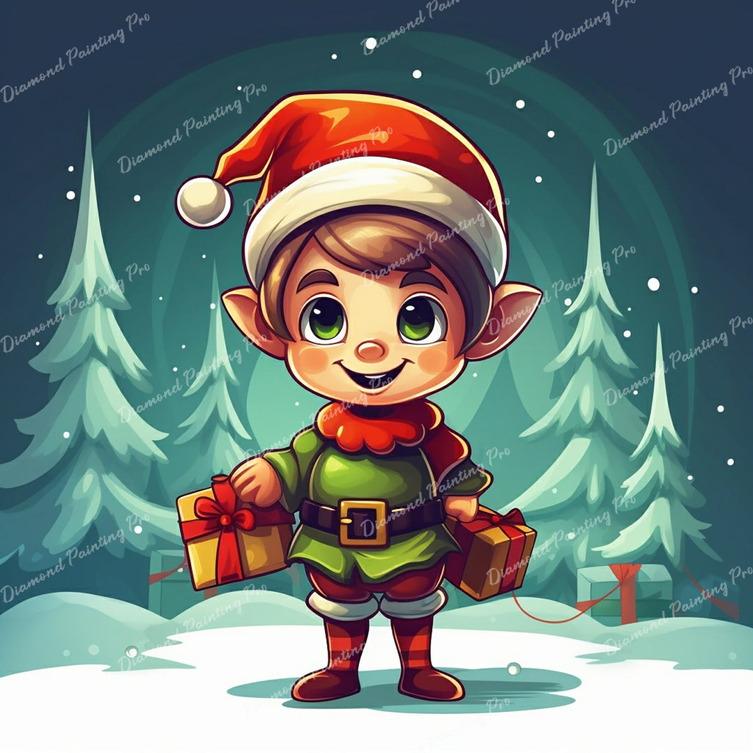 Santa's Little Helper | Diamond Painting