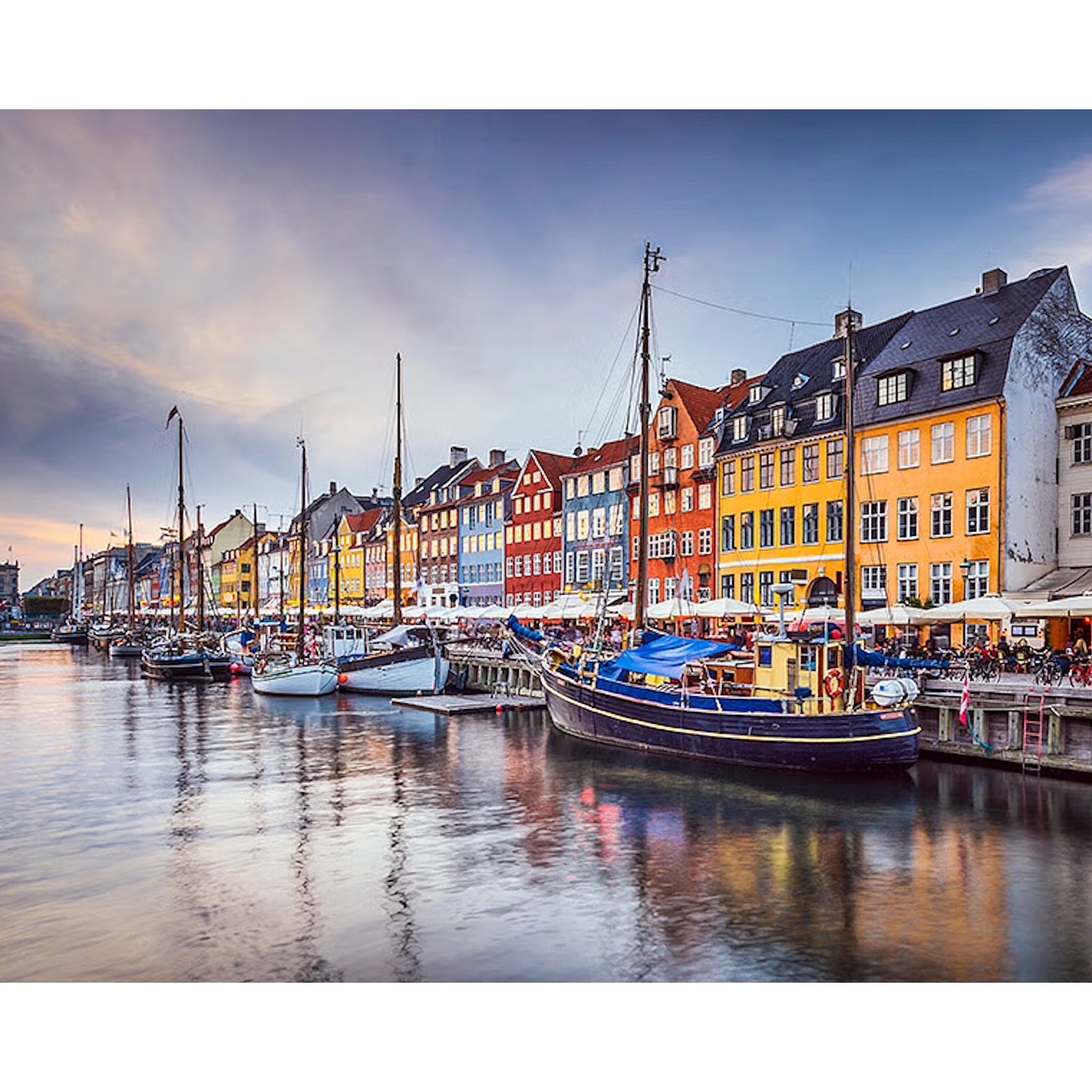 Copenhagen Harbor | Diamond Painting Design - Full Drill Diamond Art with 5d Square or Round Diamonds - AB Drills Available