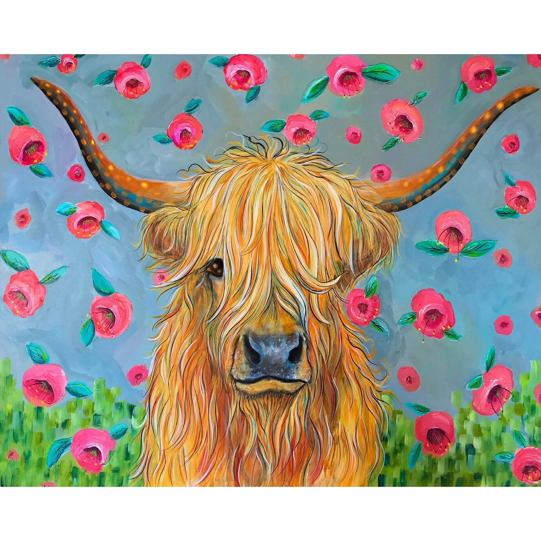 Highland Baby Cow | Diamond Painting