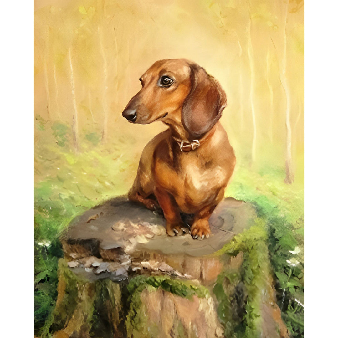 Dachshund Dog | Diamond Painting