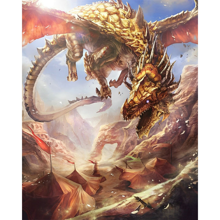 Attack of the Dragon | Diamond Painting