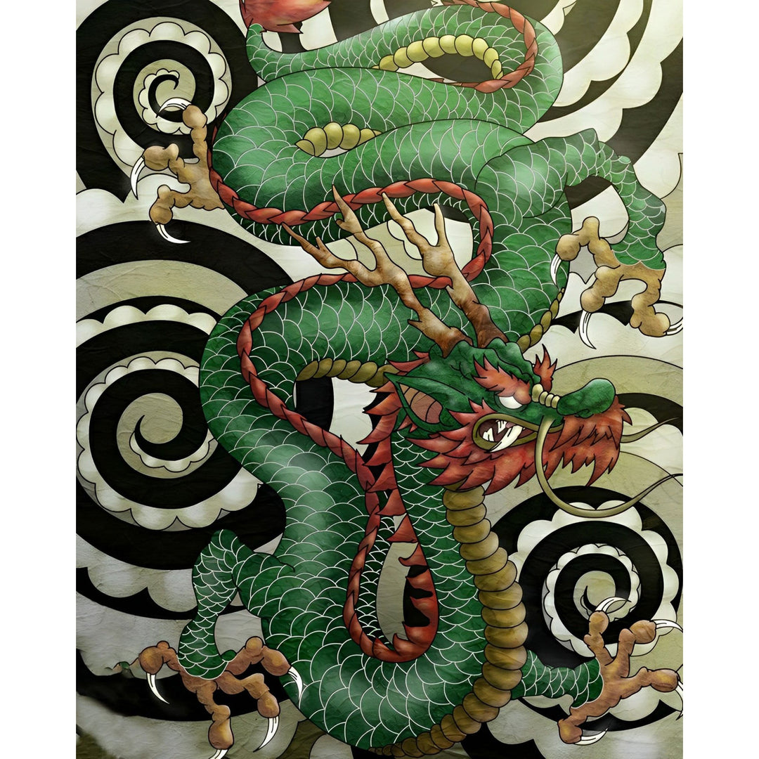 Chinese Snake Dragon | Diamond Painting