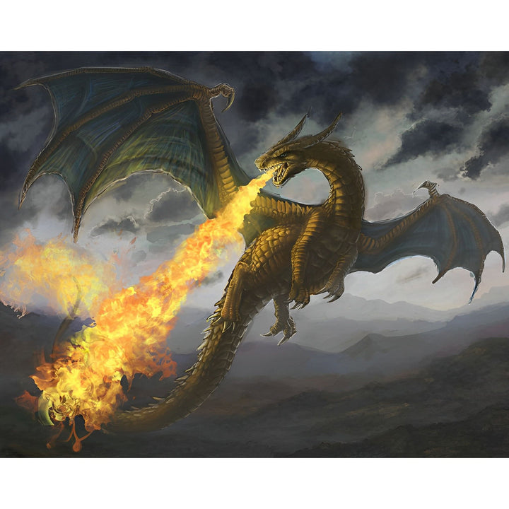 Fire Dragon | Diamond Painting