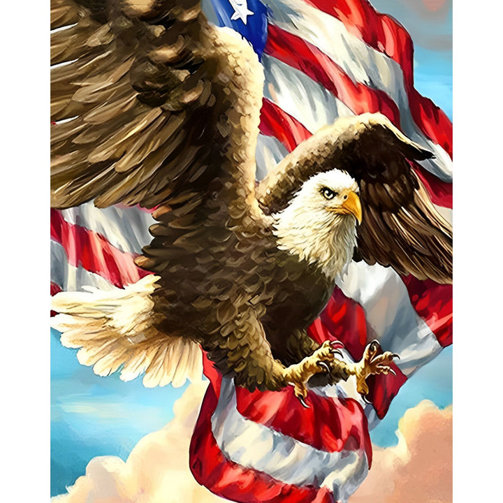 Flag Eagle | Diamond Painting