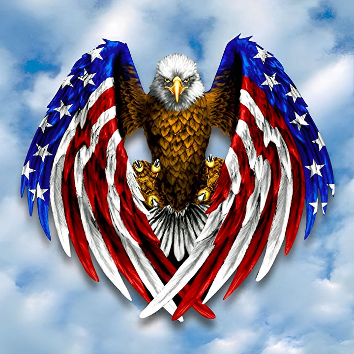 US Flag Eagle | Diamond Painting