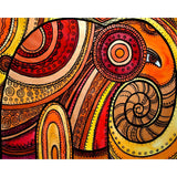 Elephant Mandala Pattern | Diamond Painting Design - Full Drill Diamond Art with 5d Square or Round Diamonds - AB Drills Available