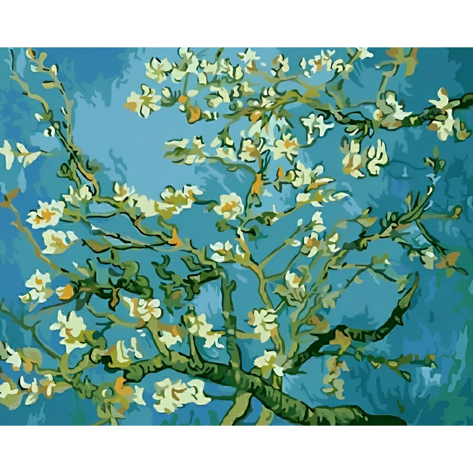 Almond Blossoms | Diamond Painting Design - Full Drill Diamond Art with 5d Square or Round Diamonds - AB Drills Available