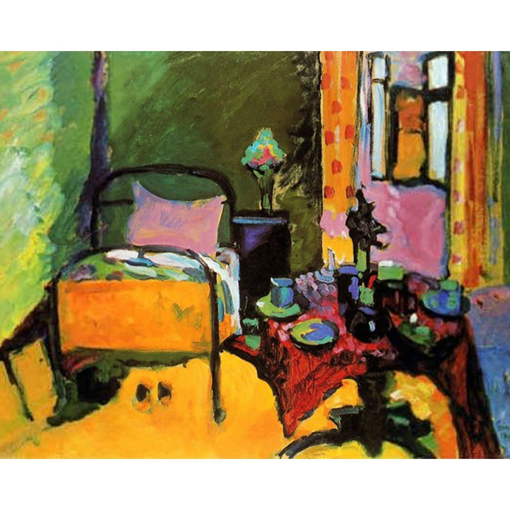 Bedroom by Wassily Kandinsky | Diamond Painting