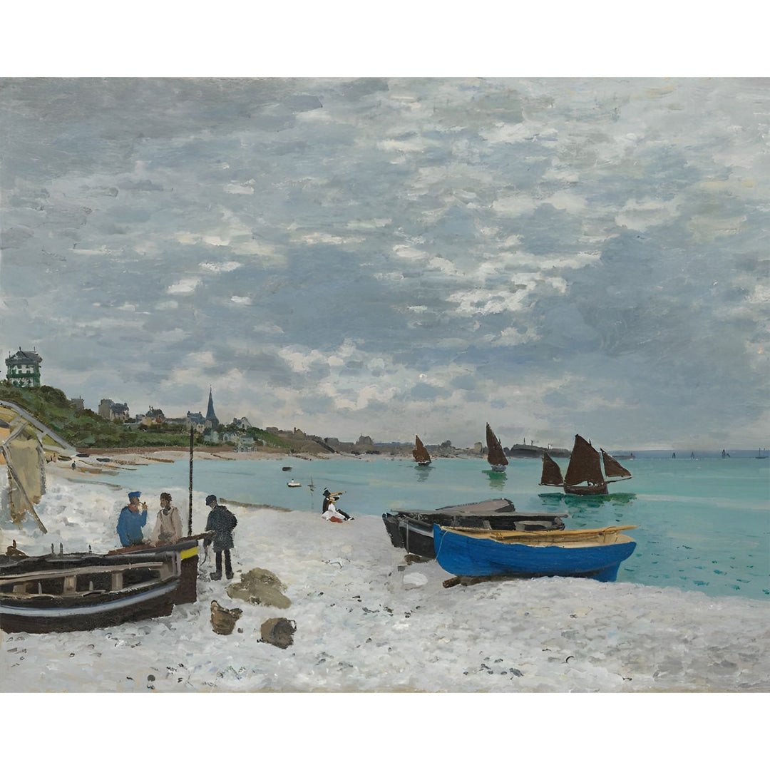 The Beach at Sainte Adresse | Diamond Painting