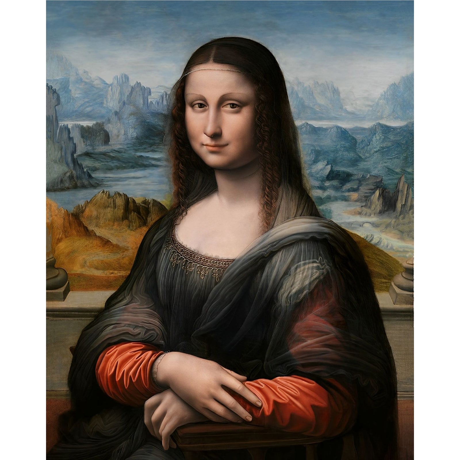 Leonardo da Vinci Mona Lisa | Diamond Painting Design - Full Drill Diamond Art with 5d Square or Round Diamonds - AB Drills Available