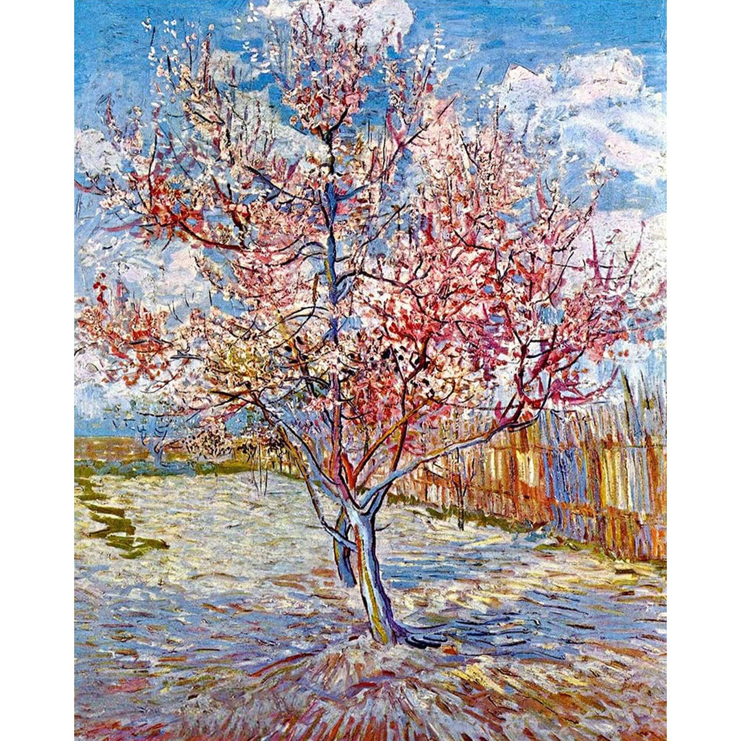 Pink Peach Trees-Vincent van Gogh | Diamond Painting