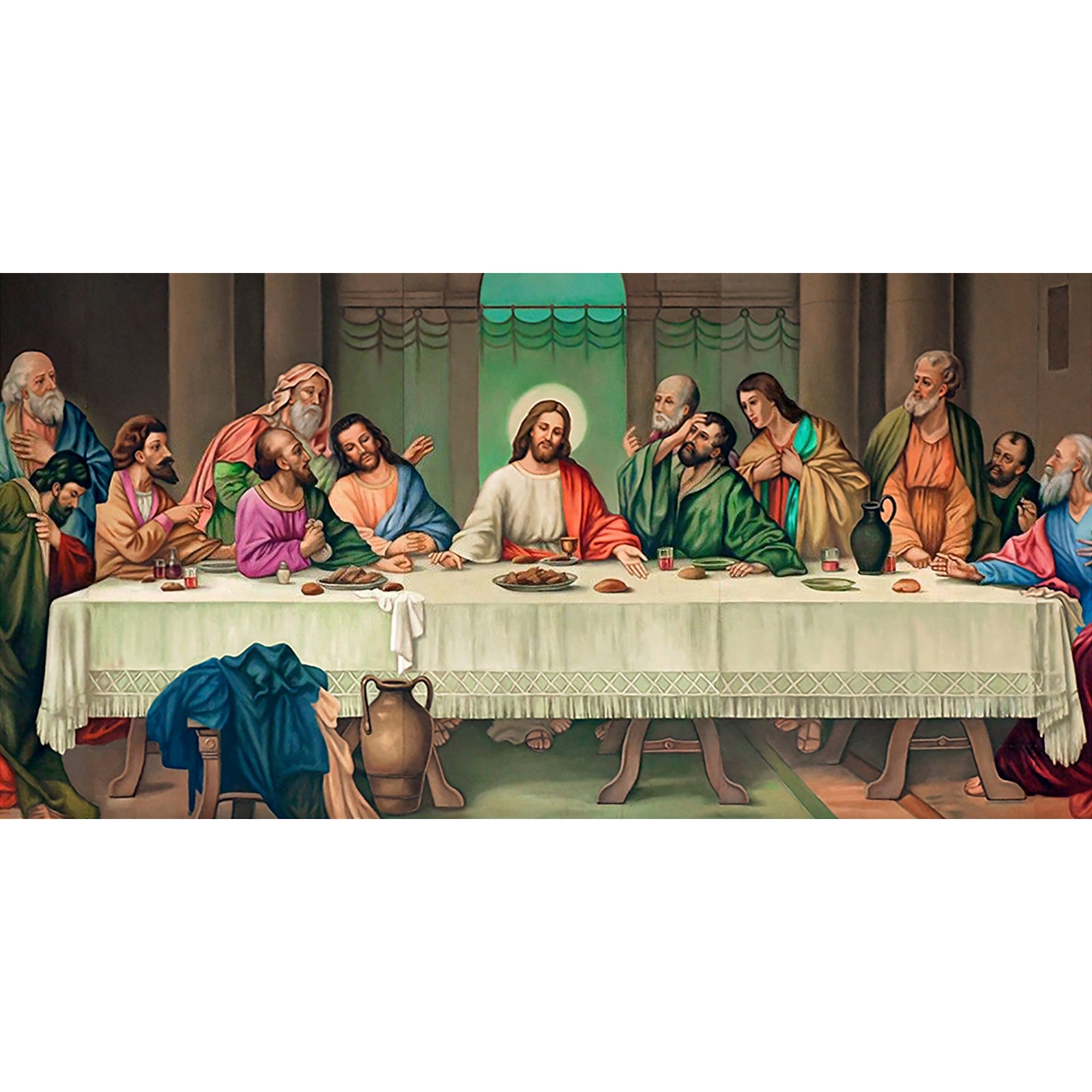 The Last Supper of Our Lord | Diamond Painting Design - Full Drill Diamond Art with 5d Square or Round Diamonds - AB Drills Available