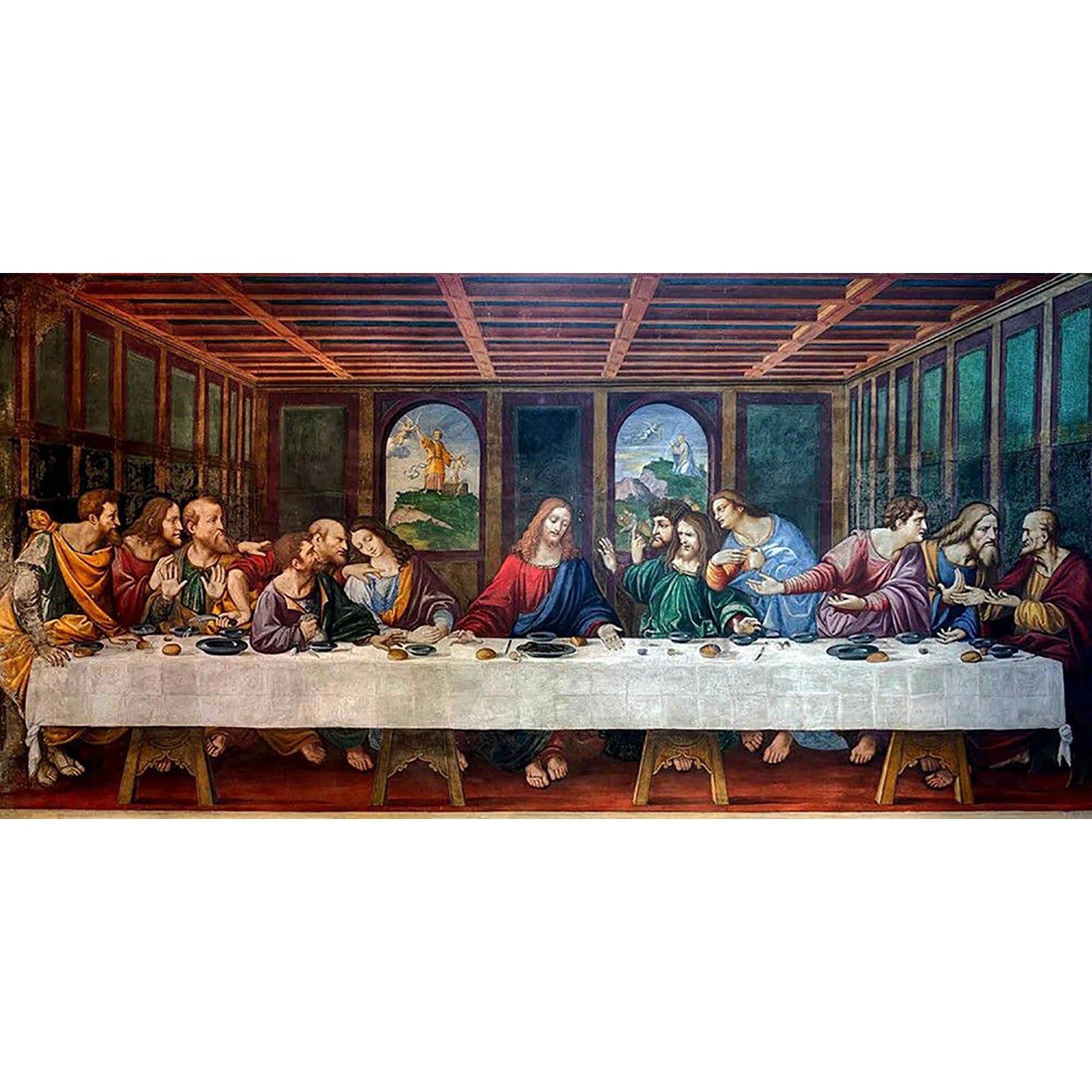 The Last Supper - Da Vinci | Diamond Painting Design - Full Drill Diamond Art with 5d Square or Round Diamonds - AB Drills Available