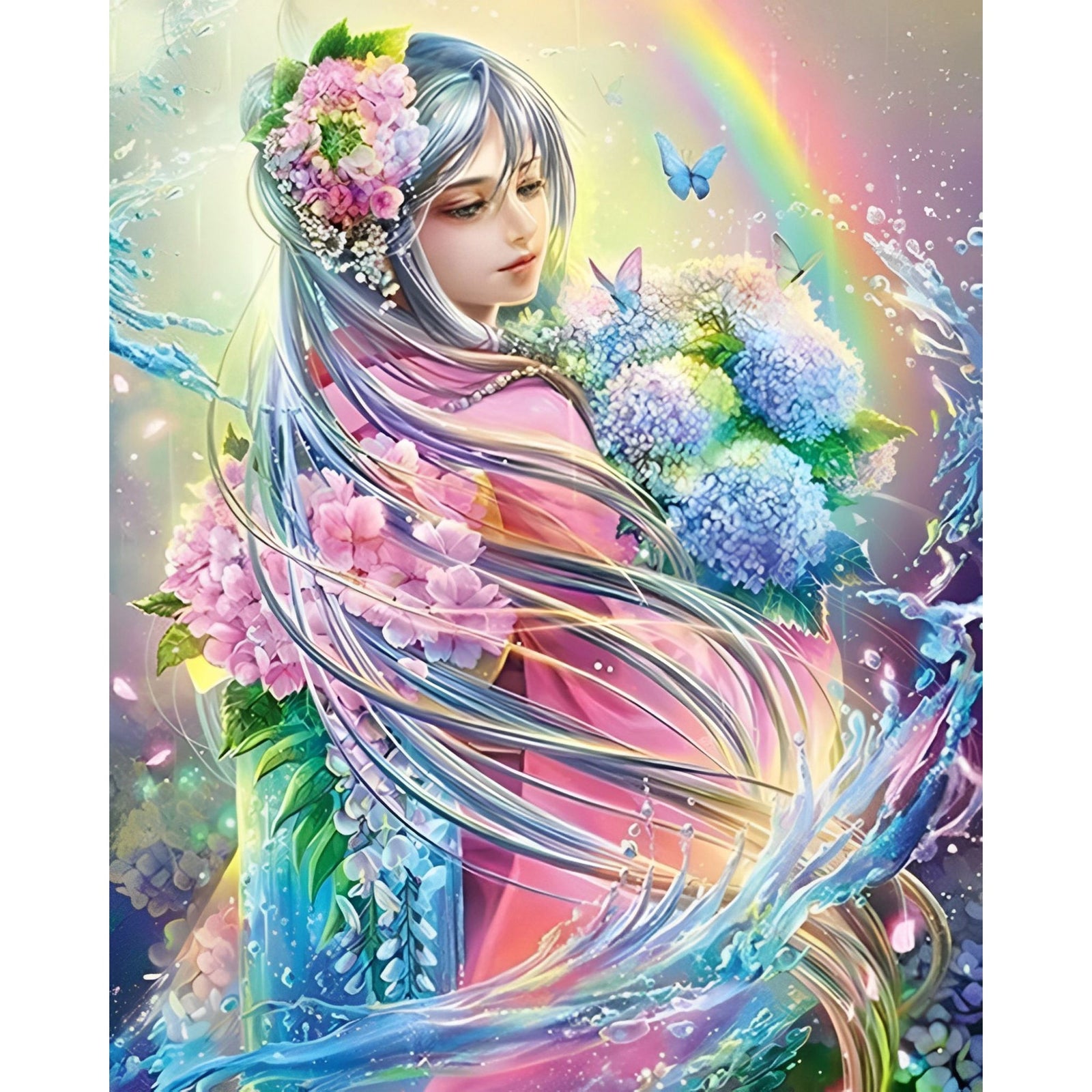 Fairy | Diamond Painting Design - Full Drill Diamond Art with 5d Square or Round Diamonds - AB Drills Available