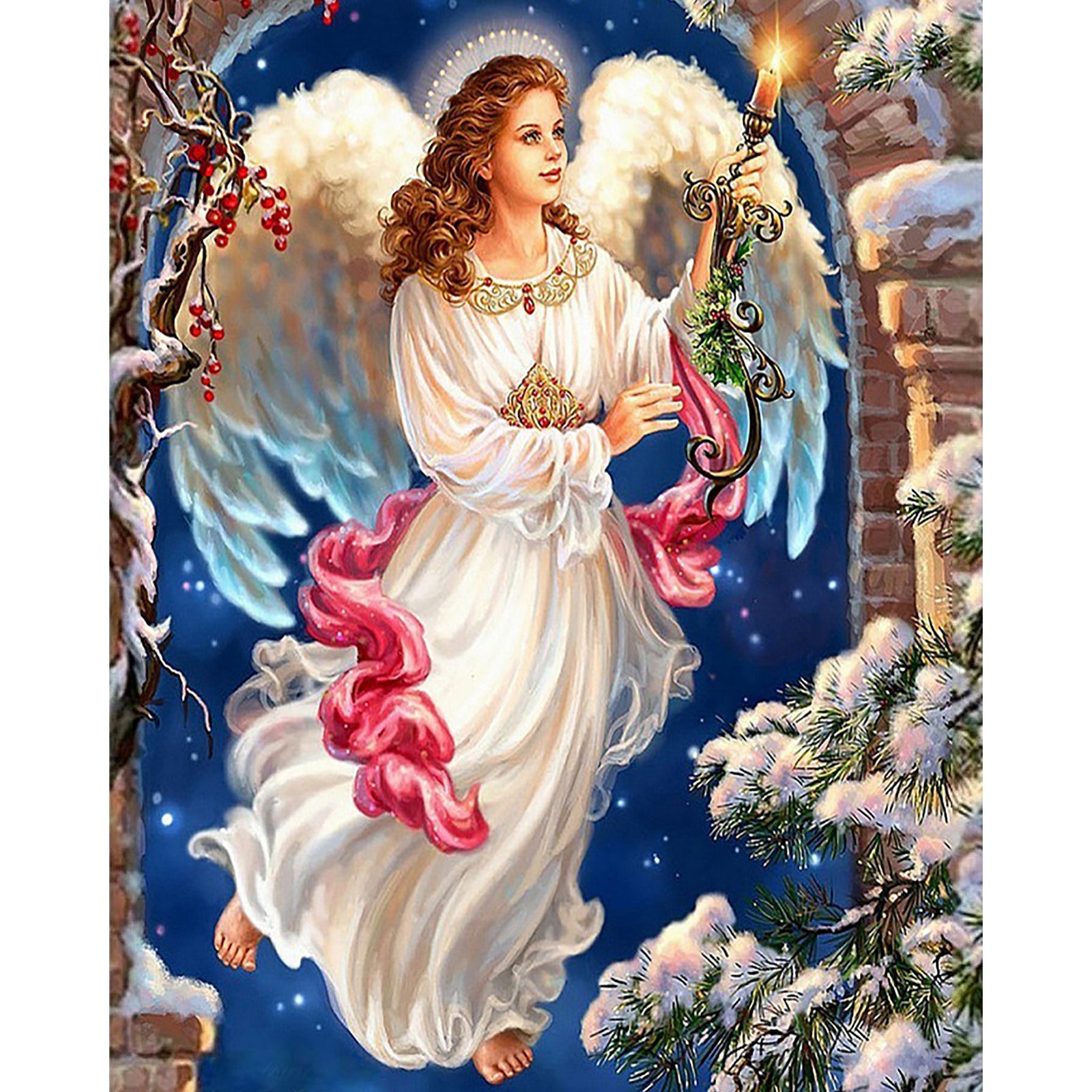 Angel | Diamond Painting Design - Full Drill Diamond Art with 5d Square or Round Diamonds - AB Drills Available