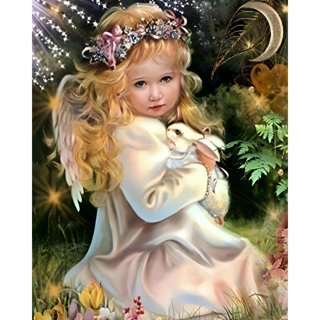 Little Angel Girl | Diamond Painting
