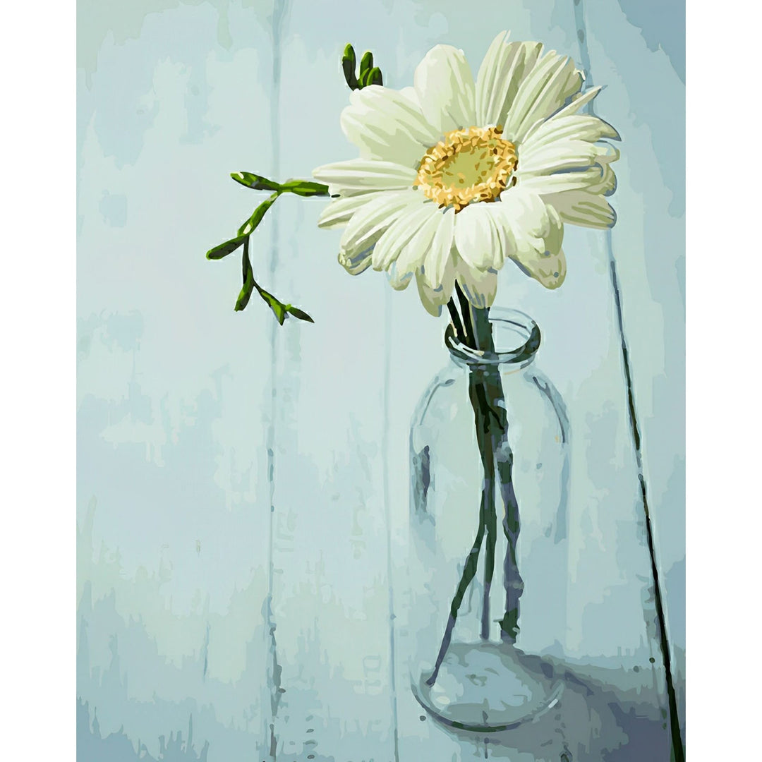 White Daisy | Diamond Painting