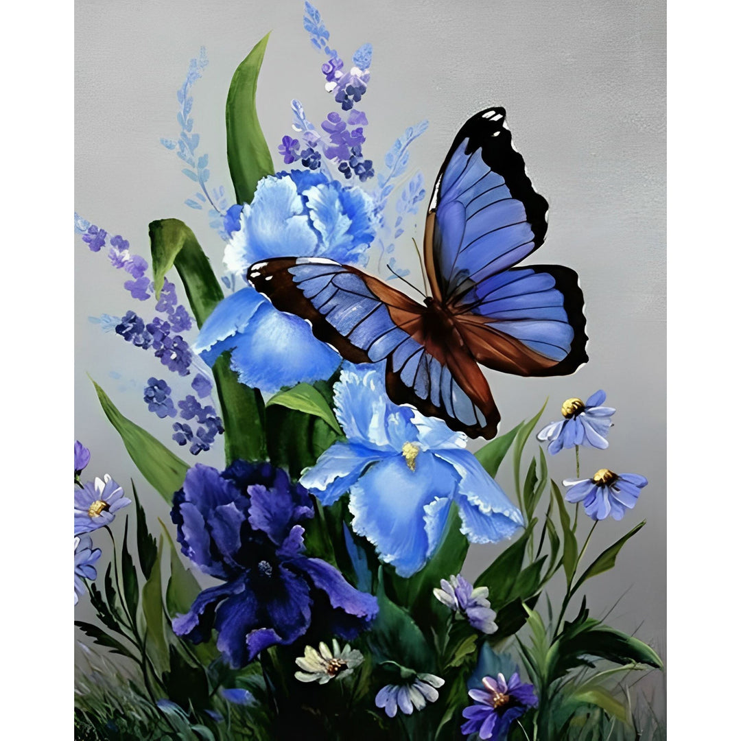 Butterfly Flower | Diamond Painting