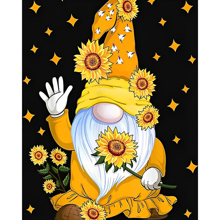 Yellow Gnome | Diamond Painting