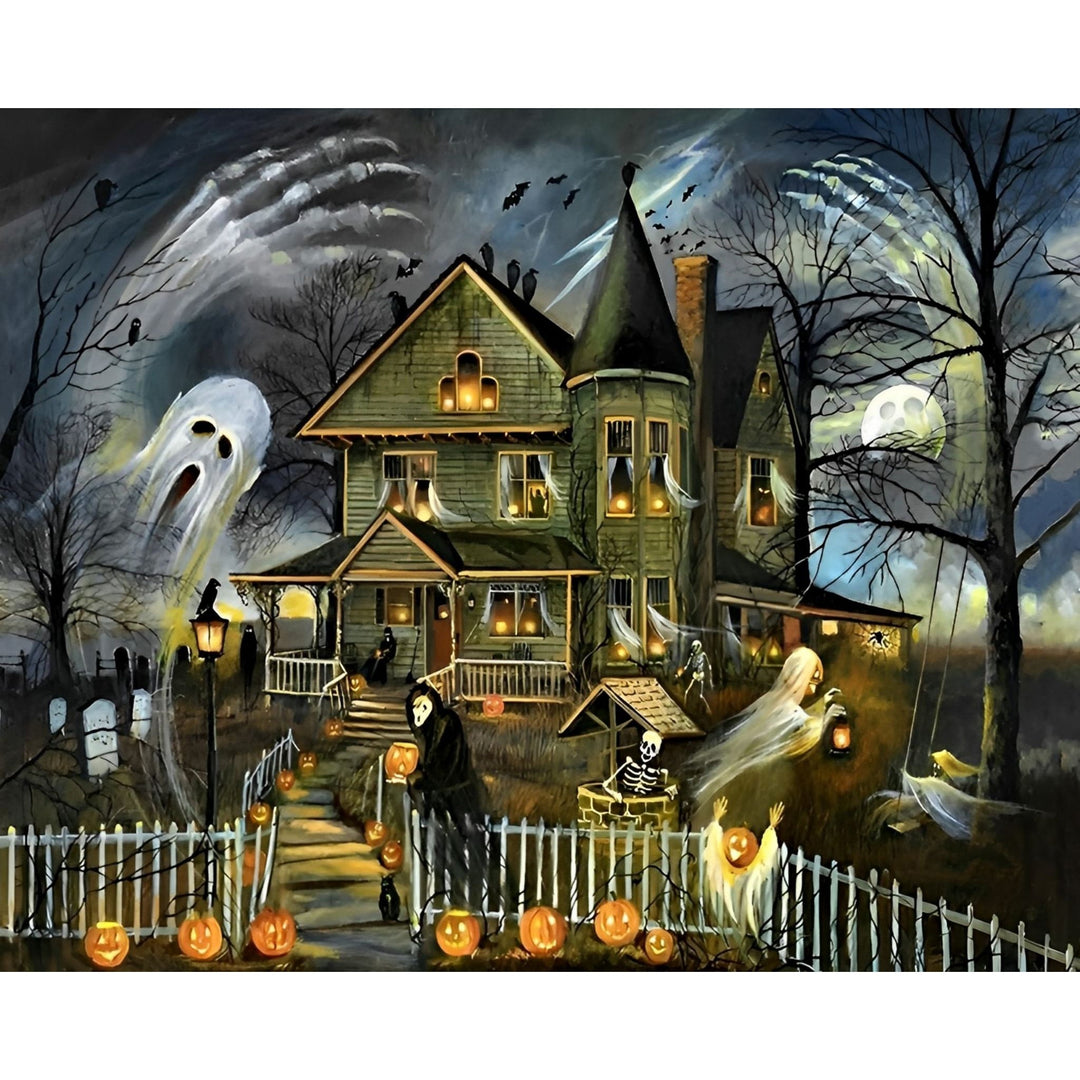 Halloween Haunted House | Diamond Painting