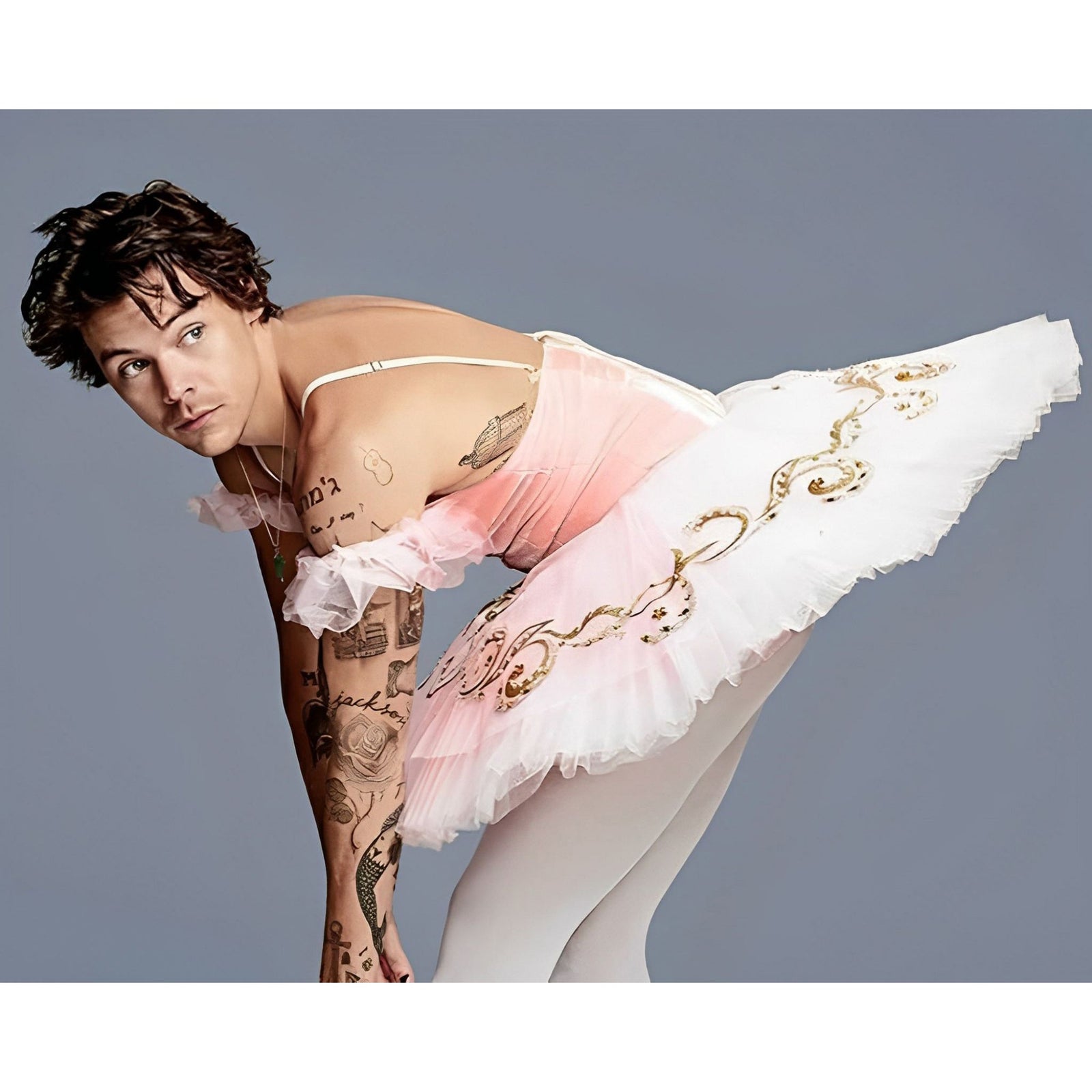 Harry Styles Ballerina | Diamond Painting Design - Full Drill Diamond Art with 5d Square or Round Diamonds - AB Drills Available