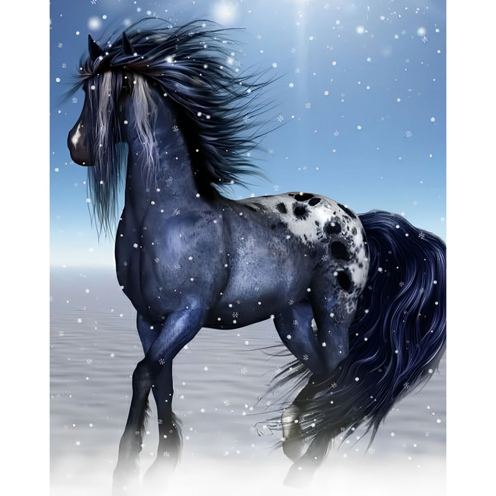 Fantasy Equine | Diamond Painting Design - Full Drill Diamond Art with 5d Square or Round Diamonds - AB Drills Available