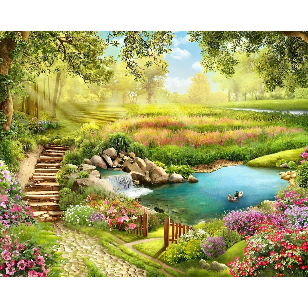 The Pond | Diamond Painting