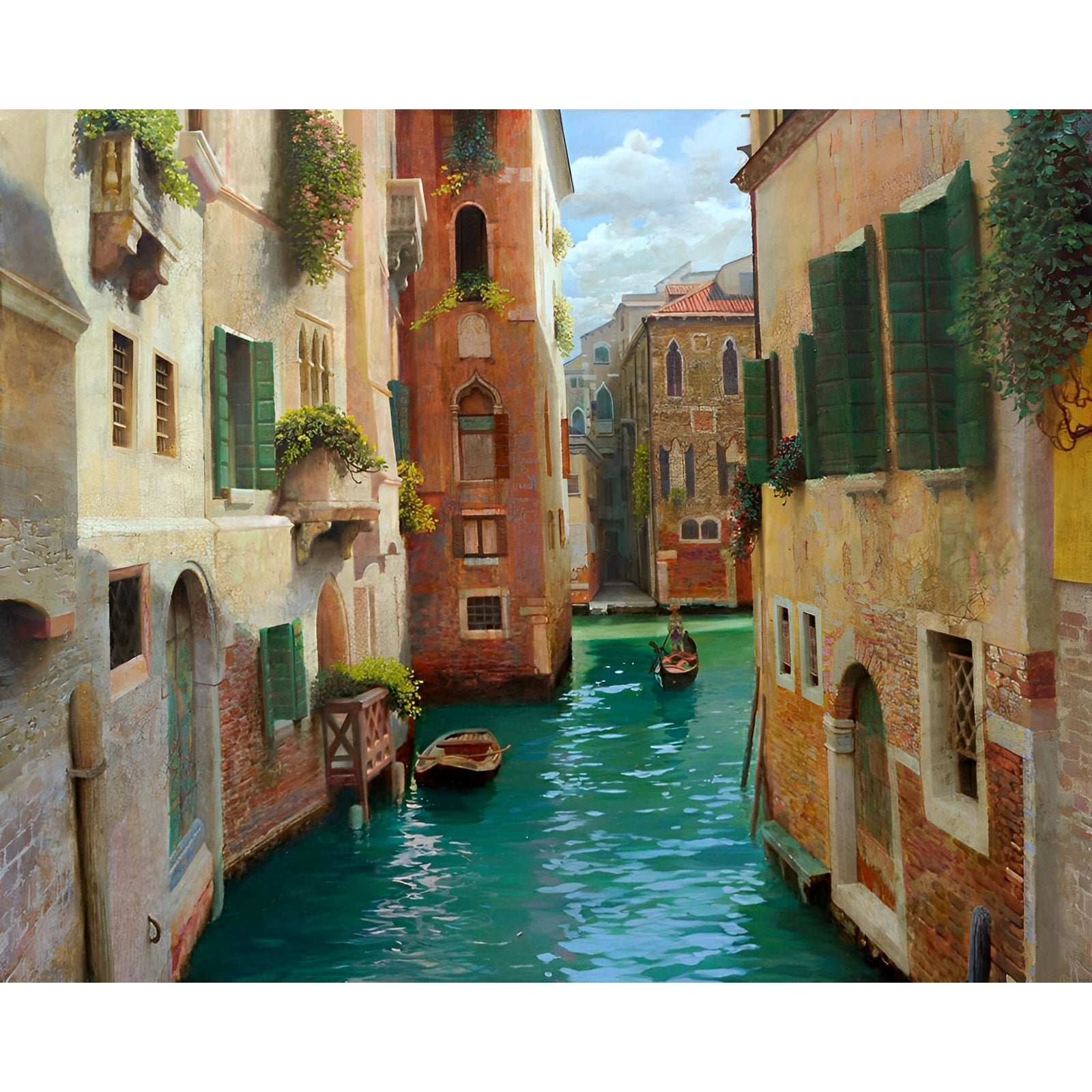 Venice Italy | Diamond Painting Design - Full Drill Diamond Art with 5d Square or Round Diamonds - AB Drills Available