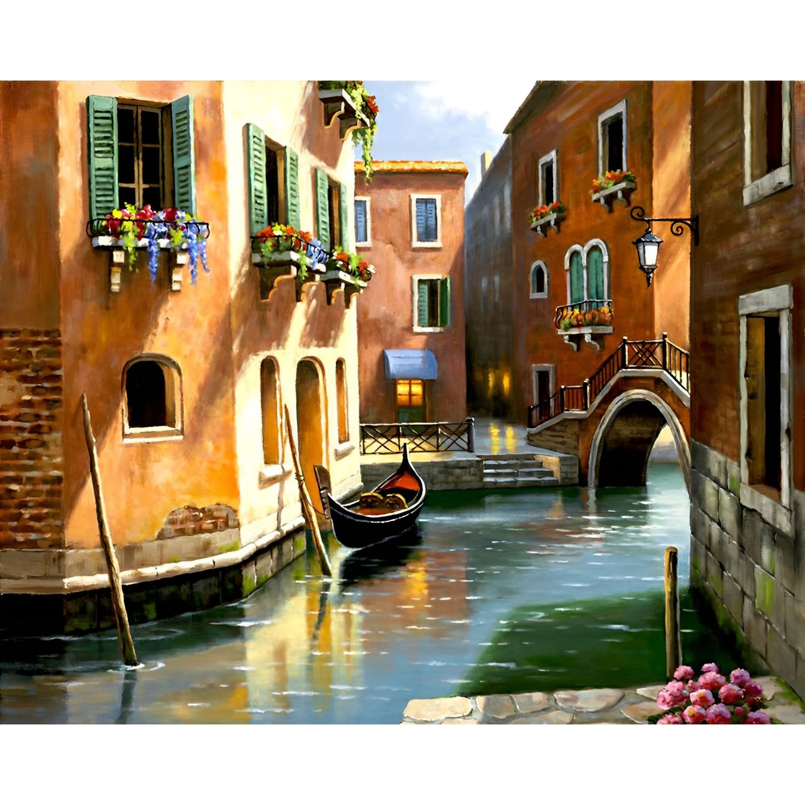 Italy Venice | Diamond Painting Design - Full Drill Diamond Art with 5d Square or Round Diamonds - AB Drills Available