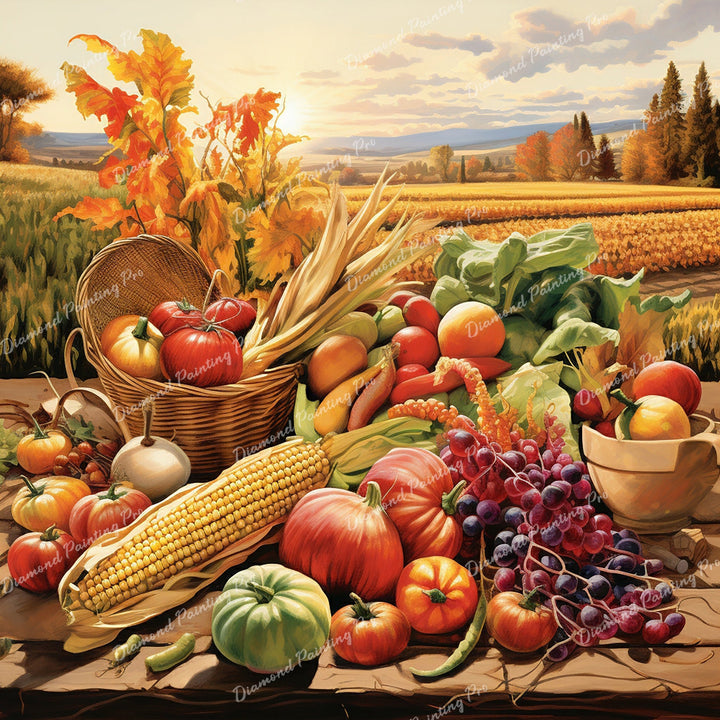 Bountiful Harvest Delight | Diamond Painting