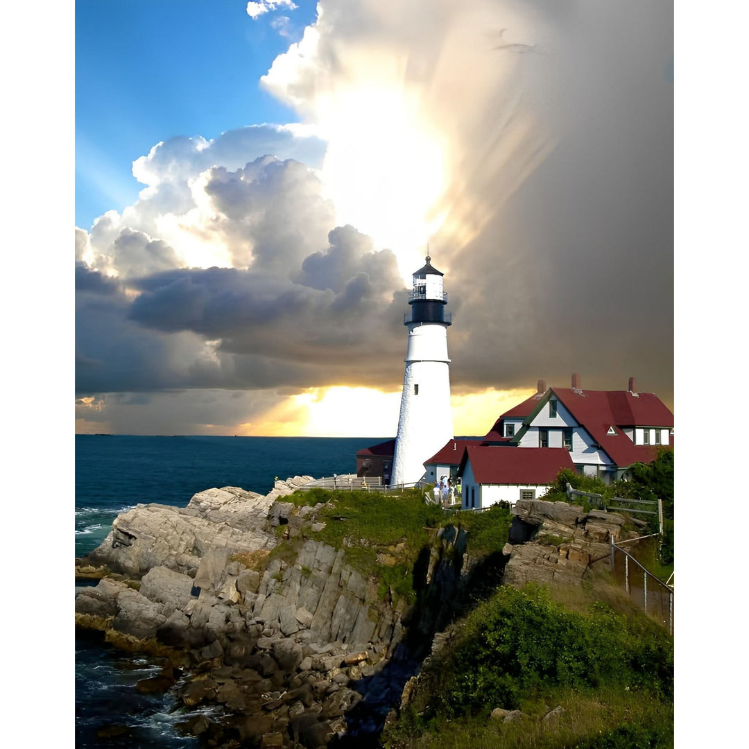 Lone Lighthouse | Diamond Painting