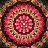 Mandalas Flower | Diamond Painting Design - Full Drill Diamond Art with 5d Square or Round Diamonds - AB Drills Available