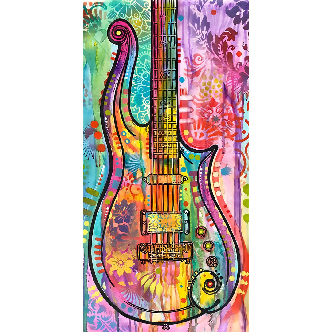 Prince Cloud Guitar | Diamond Painting