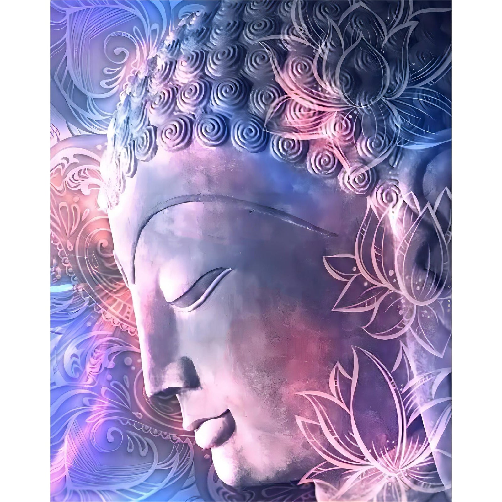 Ascended Master Buddha | Diamond Painting Design - Full Drill Diamond Art with 5d Square or Round Diamonds - AB Drills Available