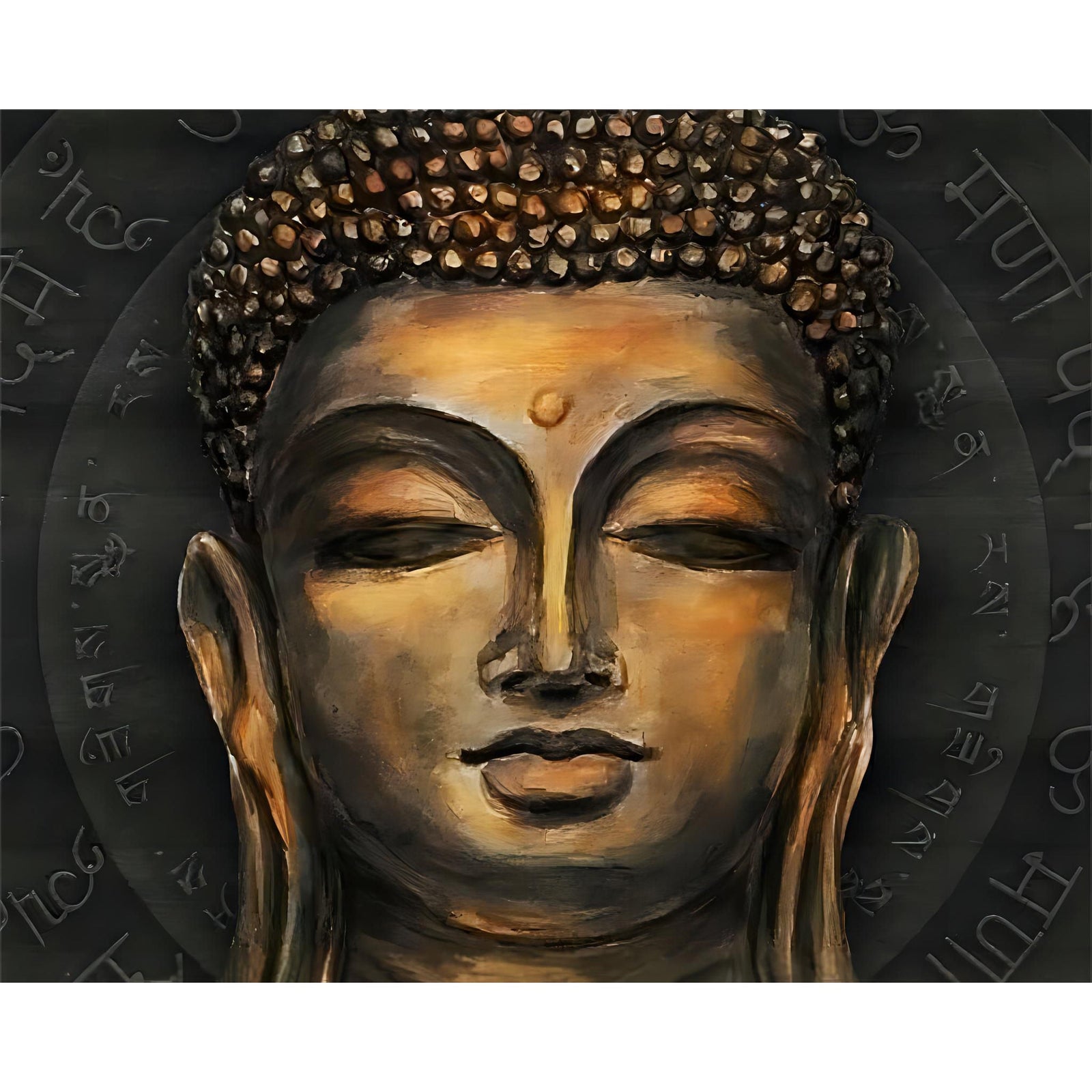 Traditional Buddha | Diamond Painting Design - Full Drill Diamond Art with 5d Square or Round Diamonds - AB Drills Available