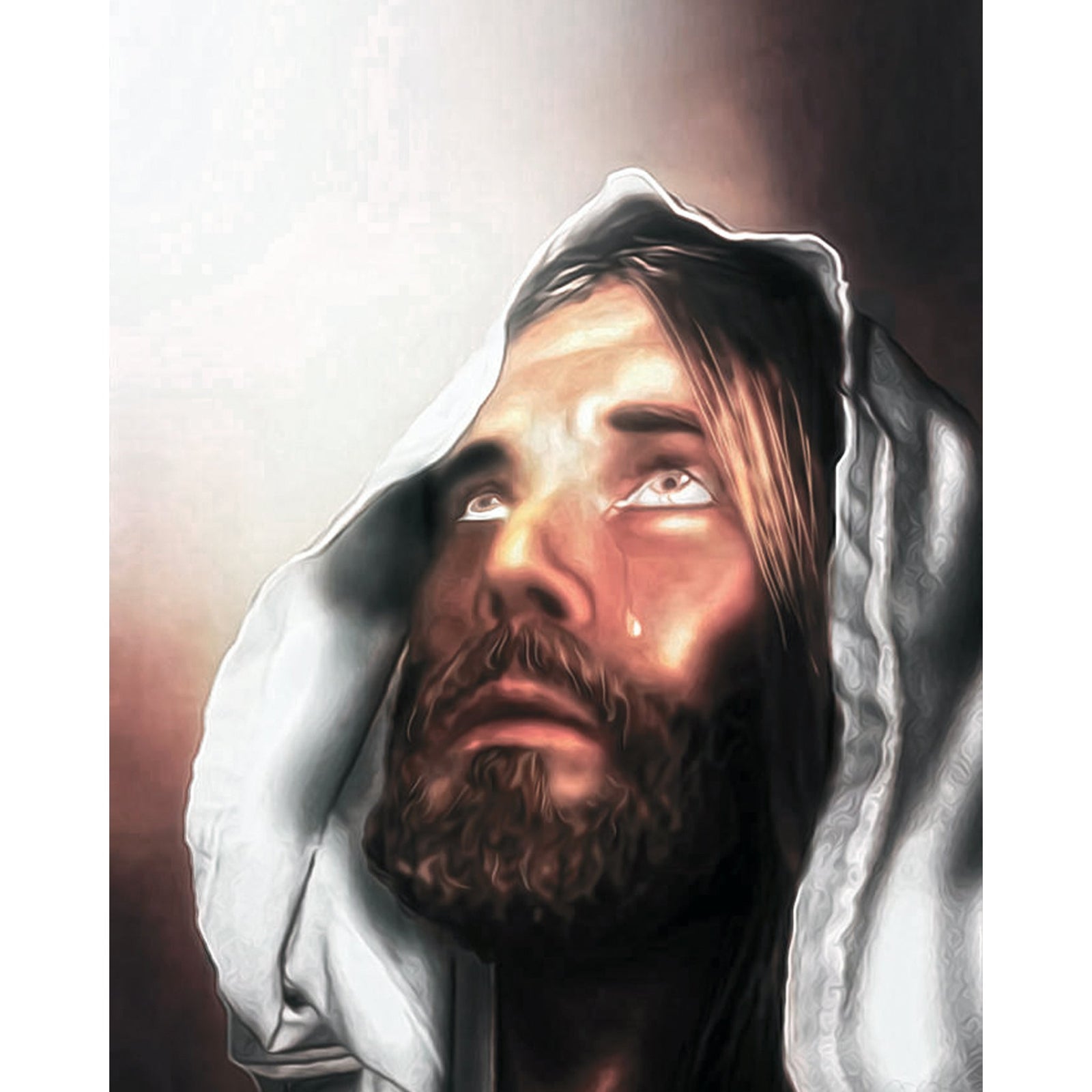 Jesus Wept | Diamond Painting Design - Full Drill Diamond Art with 5d Square or Round Diamonds - AB Drills Available