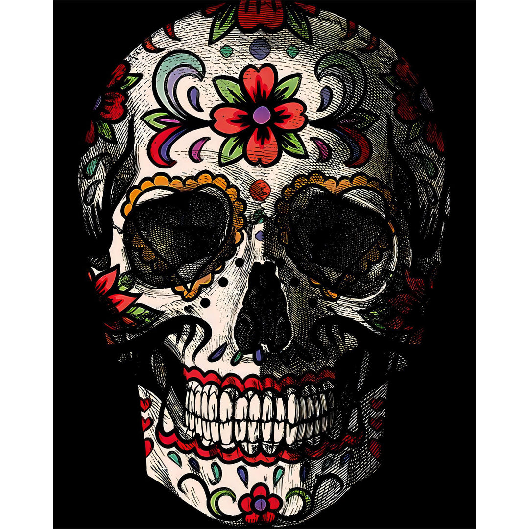 Sugar skull | Diamond Painting