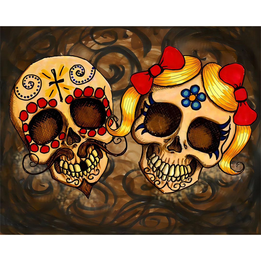 Sugar skull | Diamond Painting