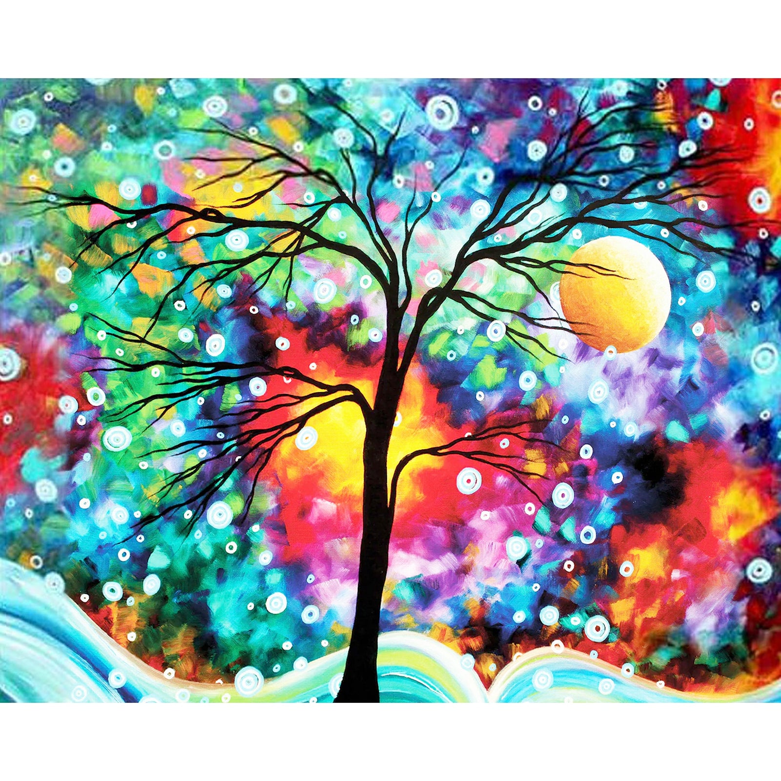 Dream Tree | Diamond Painting Design - Full Drill Diamond Art with 5d Square or Round Diamonds - AB Drills Available