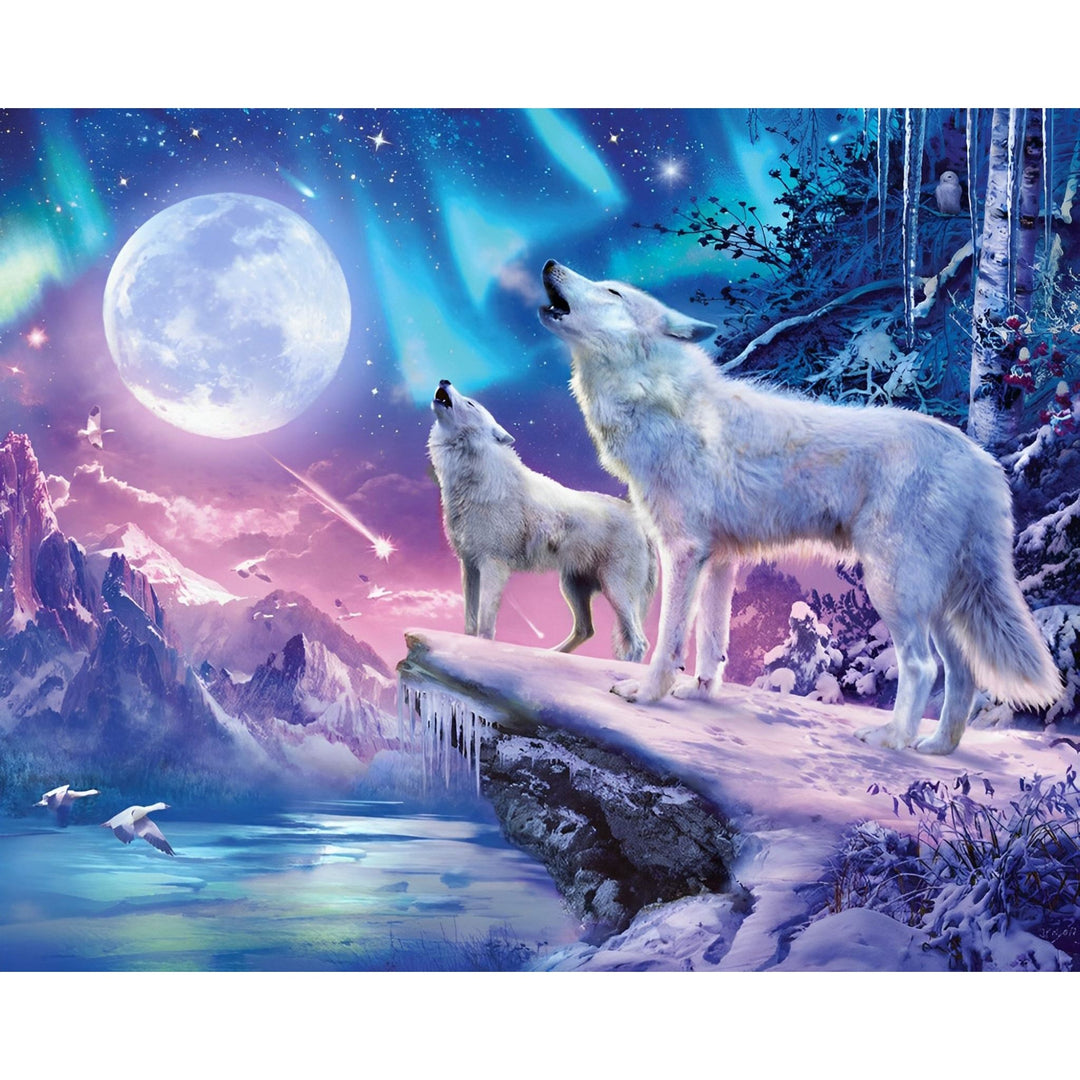 Arctic wolf | Diamond Painting