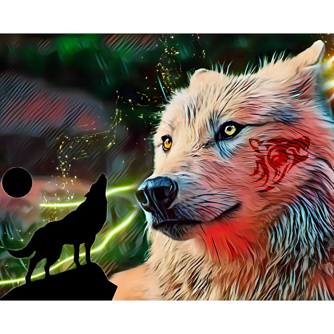 Wolf King | Diamond Painting
