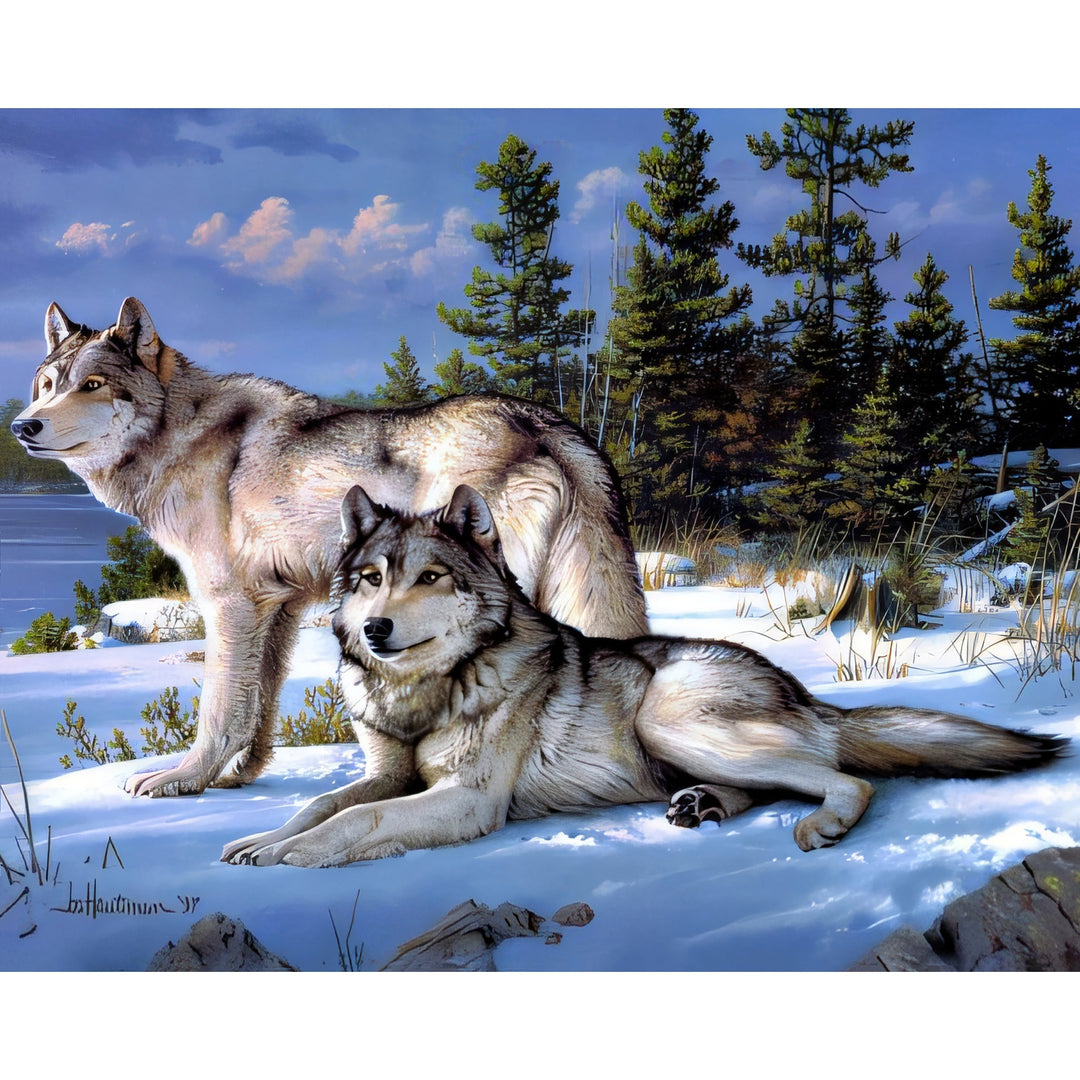 Wolves | Diamond Painting