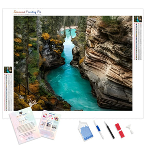 Athabasca Falls | Diamond Painting