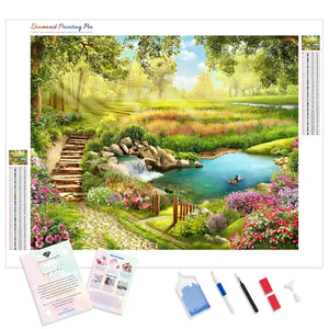 The Pond | Diamond Painting