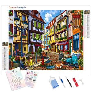 Town Street | Diamond Painting