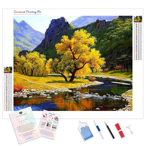 Yellow Trees | Diamond Painting