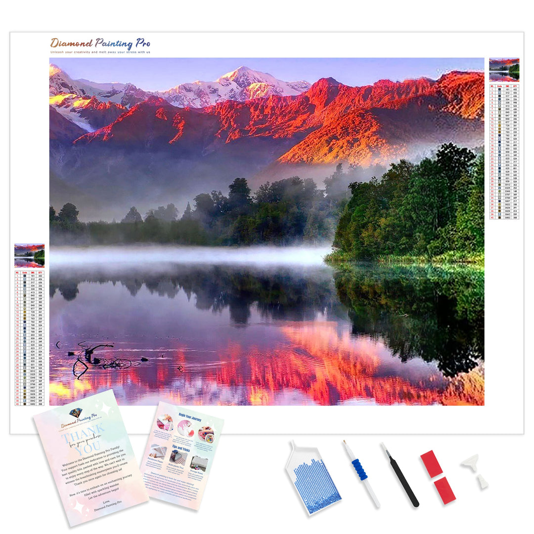 Lake Matheson | Diamond Painting