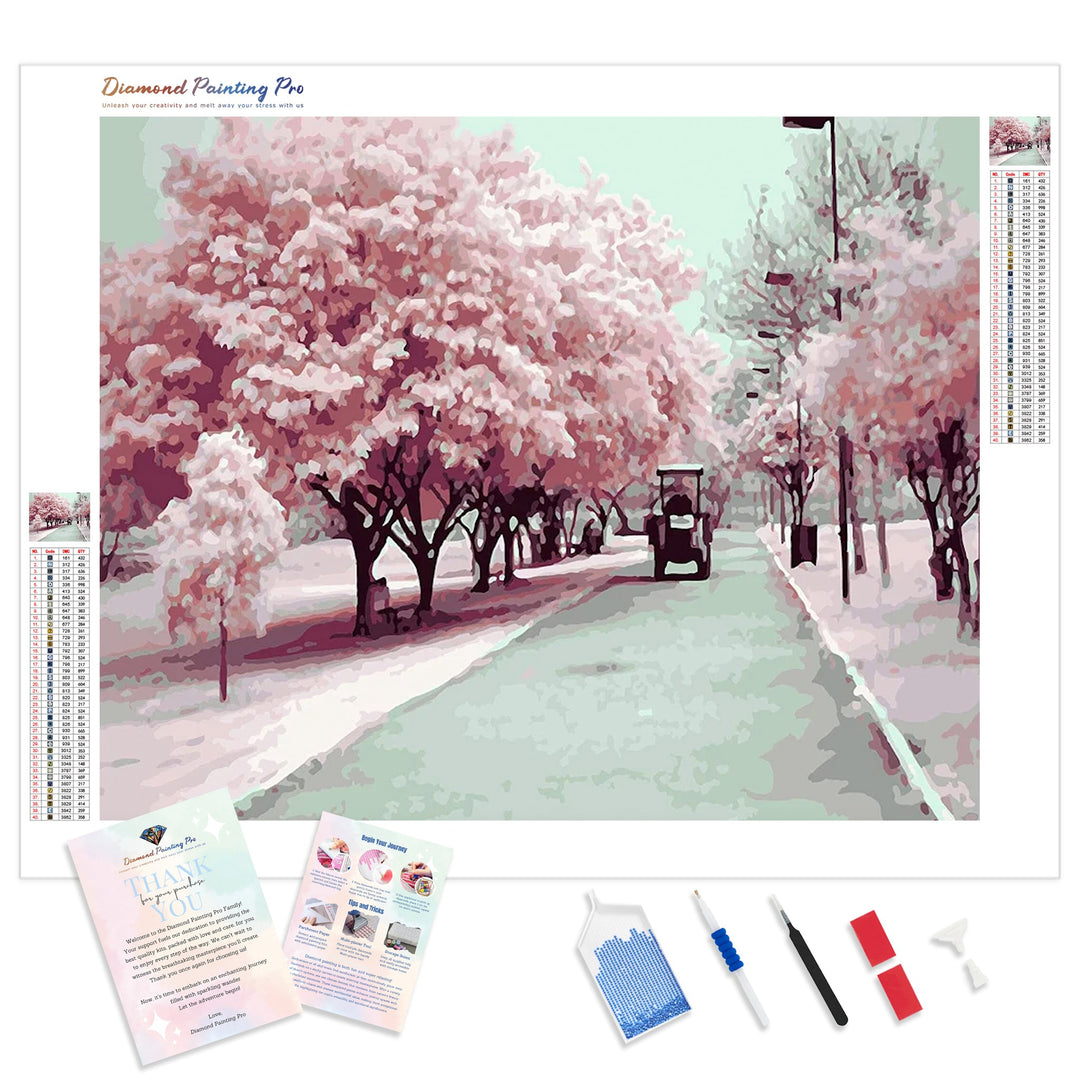 Cherry Blossom Season | Diamond Painting